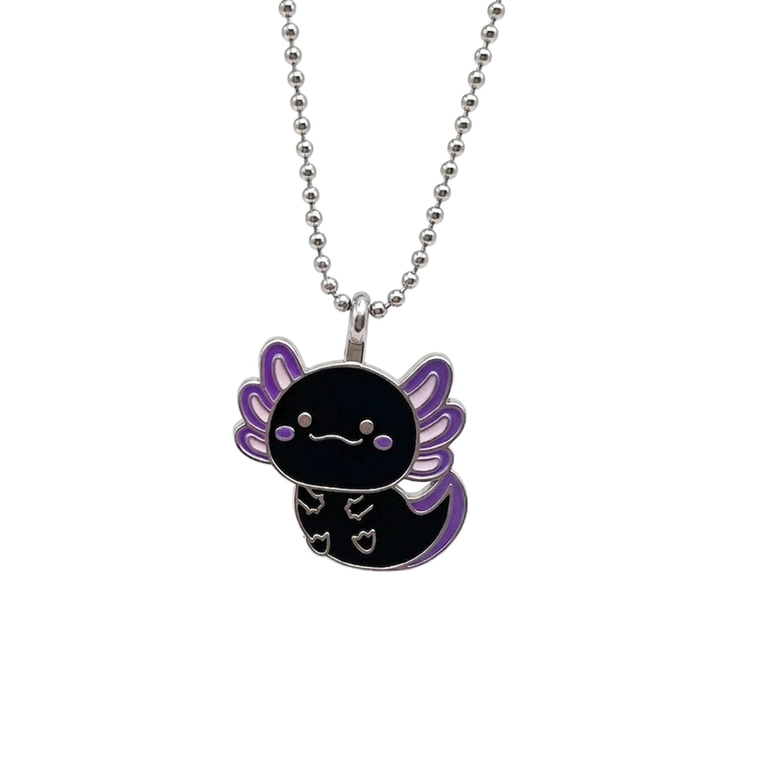 Color Changing Axolotl Charm Mood Necklace All Products Color Changing Axolotl Charm Mood Necklace All Products 3