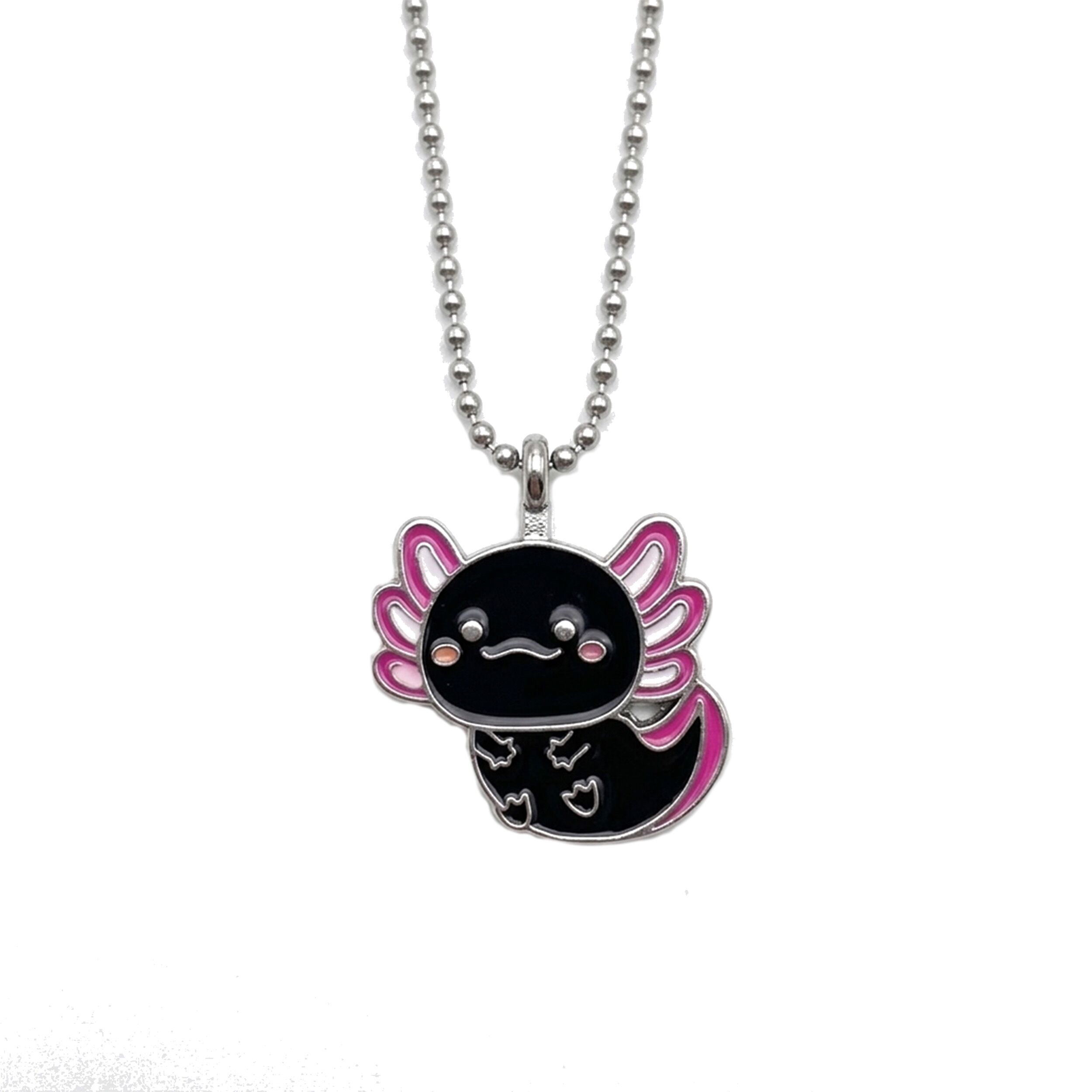 Color Changing Axolotl Charm Mood Necklace All Products Color Changing Axolotl Charm Mood Necklace All Products 7