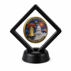 250th Anniversary Coin Display Stand with Coin of Choice Challenge Coins 250th Anniversary Coin Display Stand with Coin of Choice Challenge Coins 6
