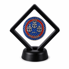 US Navy Coin Display Stand with Coin of Choice Challenge Coins US Navy Coin Display Stand with Coin of Choice Challenge Coins 6