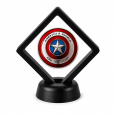US Navy Coin Display Stand with Coin of Choice Challenge Coins US Navy Coin Display Stand with Coin of Choice Challenge Coins 5