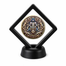 Christian Faith Coin Display Stand with Coin of Choice Challenge Coins Christian Faith Coin Display Stand with Coin of Choice Challenge Coins 4