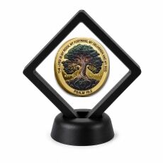 Christian Faith Coin Display Stand with Coin of Choice Challenge Coins Christian Faith Coin Display Stand with Coin of Choice Challenge Coins 25
