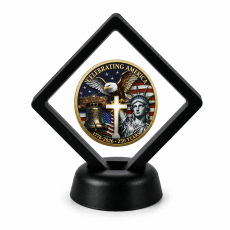 250th Anniversary Coin Display Stand with Coin of Choice Challenge Coins 250th Anniversary Coin Display Stand with Coin of Choice Challenge Coins 8