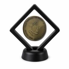Christian Faith Coin Display Stand with Coin of Choice Challenge Coins Christian Faith Coin Display Stand with Coin of Choice Challenge Coins 9