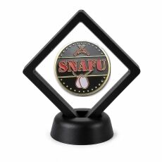 US Army Coin Display Stand with Coin of Choice Army Coins US Army Coin Display Stand with Coin of Choice Army Coins 5