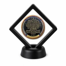 Veterans and Military Coin Display Stand with Coin of Choice Challenge Coins Veterans and Military Coin Display Stand with Coin of Choice Challenge Coins 4