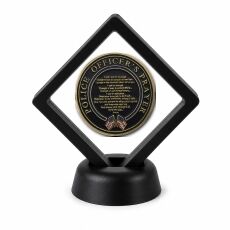 Police and Law Enforcement Coin Display Stand with Coin of Choice Challenge Coins Police and Law Enforcement Coin Display Stand with Coin of Choice Challenge Coins 8