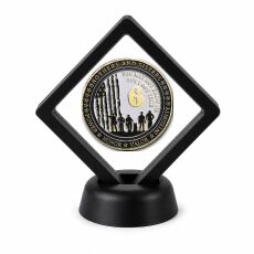 Police and Law Enforcement Coin Display Stand with Coin of Choice Challenge Coins Police and Law Enforcement Coin Display Stand with Coin of Choice Challenge Coins 7