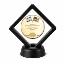 Donald Trump and Political Coin Display Stand with Coin of Choice Challenge Coins Donald Trump and Political Coin Display Stand with Coin of Choice Challenge Coins 17