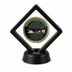US Army Coin Display Stand with Coin of Choice Army Coins US Army Coin Display Stand with Coin of Choice Army Coins 8