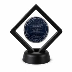 US Navy Coin Display Stand with Coin of Choice Challenge Coins US Navy Coin Display Stand with Coin of Choice Challenge Coins 10