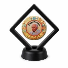 Catholic and Saints Coin Display Stand with Coin of Choice Challenge Coins Catholic and Saints Coin Display Stand with Coin of Choice Challenge Coins 5