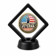 US Army Coin Display Stand with Coin of Choice Army Coins US Army Coin Display Stand with Coin of Choice Army Coins 9