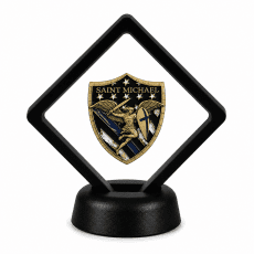 Police and Law Enforcement Coin Display Stand with Coin of Choice Challenge Coins Police and Law Enforcement Coin Display Stand with Coin of Choice Challenge Coins 13