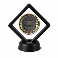 Police and Law Enforcement Coin Display Stand with Coin of Choice Challenge Coins Police and Law Enforcement Coin Display Stand with Coin of Choice Challenge Coins 16