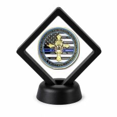 Police and Law Enforcement Coin Display Stand with Coin of Choice Challenge Coins Police and Law Enforcement Coin Display Stand with Coin of Choice Challenge Coins 15