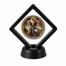 Christian Faith Coin Display Stand with Coin of Choice Challenge Coins Christian Faith Coin Display Stand with Coin of Choice Challenge Coins 8