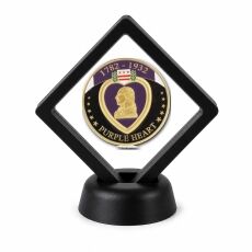 Veterans and Military Coin Display Stand with Coin of Choice Challenge Coins Veterans and Military Coin Display Stand with Coin of Choice Challenge Coins 16