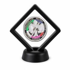 Christian Faith Coin Display Stand with Coin of Choice Challenge Coins Christian Faith Coin Display Stand with Coin of Choice Challenge Coins 24