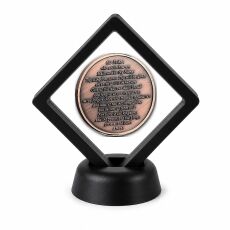 Christian Faith Coin Display Stand with Coin of Choice Challenge Coins Christian Faith Coin Display Stand with Coin of Choice Challenge Coins 20