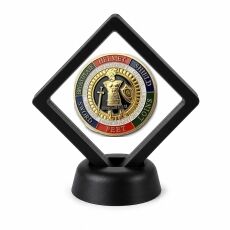 Christian Faith Coin Display Stand with Coin of Choice Challenge Coins Christian Faith Coin Display Stand with Coin of Choice Challenge Coins 29