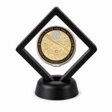 Veterans and Military Coin Display Stand with Coin of Choice Challenge Coins Veterans and Military Coin Display Stand with Coin of Choice Challenge Coins 17