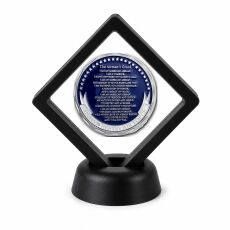 US Air Force and Space Force Coin Display Stand with Coin of Choice Air Force US Air Force and Space Force Coin Display Stand with Coin of Choice Air Force 6