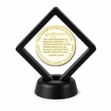 US Army Coin Display Stand with Coin of Choice Army Coins US Army Coin Display Stand with Coin of Choice Army Coins 24