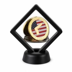 US Army Coin Display Stand with Coin of Choice Army Coins US Army Coin Display Stand with Coin of Choice Army Coins 23