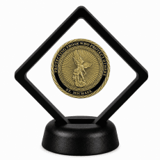 US Marine Corps Coin Display Stand with Coin of Choice Challenge Coins US Marine Corps Coin Display Stand with Coin of Choice Challenge Coins 20