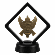 US Air Force and Space Force Coin Display Stand with Coin of Choice Air Force US Air Force and Space Force Coin Display Stand with Coin of Choice Air Force 8