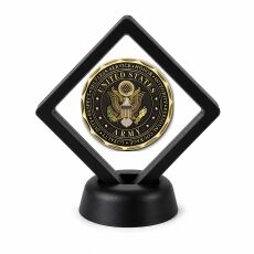 US Army Coin Display Stand with Coin of Choice Army Coins US Army Coin Display Stand with Coin of Choice Army Coins 20
