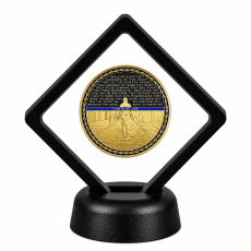 Police and Law Enforcement Coin Display Stand with Coin of Choice Challenge Coins Police and Law Enforcement Coin Display Stand with Coin of Choice Challenge Coins 30