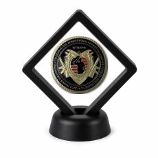 US Army Coin Display Stand with Coin of Choice Army Coins US Army Coin Display Stand with Coin of Choice Army Coins 22