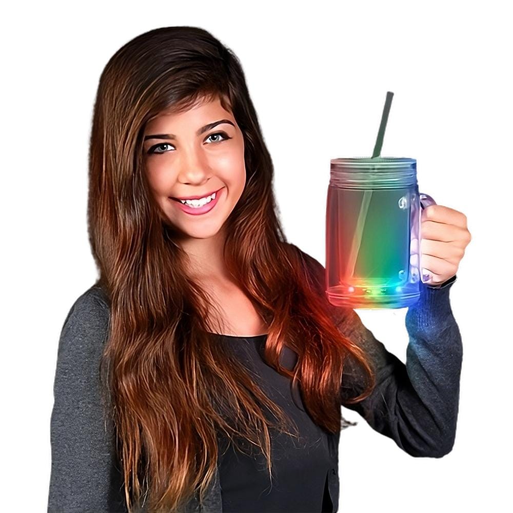 LED Mason Jar Travel Mug All Products LED Mason Jar Travel Mug All Products 4