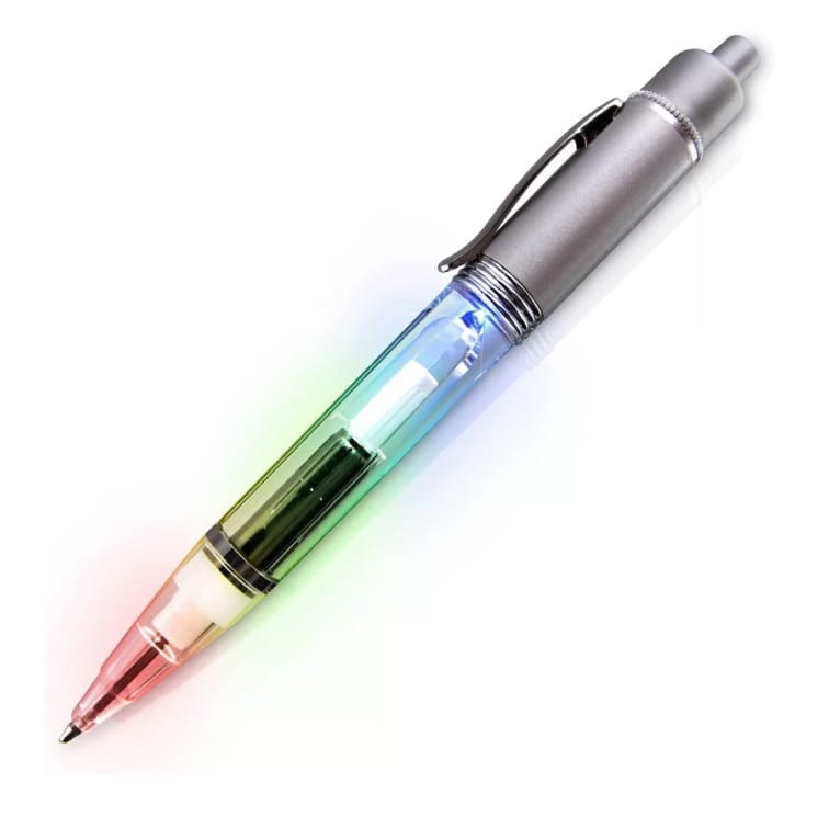 Silver Barrel Multi Colored LED Pen All Products Silver Barrel Multi Colored LED Pen All Products 4