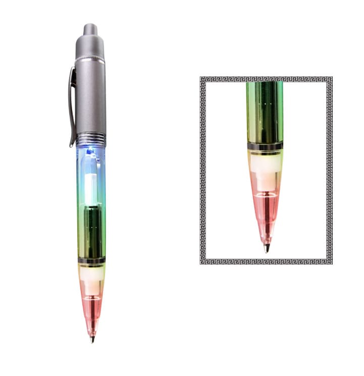 Silver Barrel Multi Colored LED Pen All Products Silver Barrel Multi Colored LED Pen All Products 5