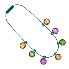Mardi Gras LED Shine Through Party Disco Balls Necklace All Products Mardi Gras LED Shine Through Party Disco Balls Necklace All Products 4