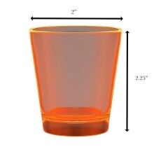Glow In The Dark Shot Glass Orange All Products Glow In The Dark Shot Glass Orange All Products 5