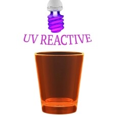 Glow In The Dark Shot Glass Orange All Products Glow In The Dark Shot Glass Orange All Products 6