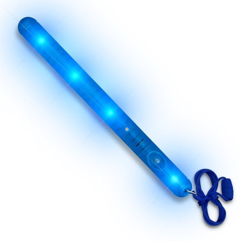Blue LED Patrol Light Wand 2 Inch Glow Sticks Blue LED Patrol Light Wand 2 Inch Glow Sticks 5