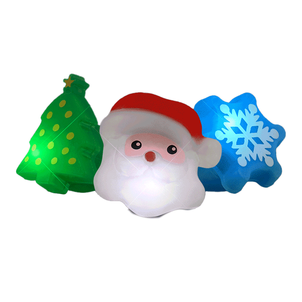 Soft Assorted Santa Tree Snowflake Christmas Party Ring Pack of 24 All Products Soft Assorted Santa Tree Snowflake Christmas Party Ring Pack of 24 All Products 5