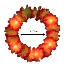 Light Up Flashing Orange Flower Crown Stretchy Headband All Products Light Up Flashing Orange Flower Crown Stretchy Headband All Products 6