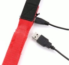 Rechargeable Red LED Suspenders USB All Products Rechargeable Red LED Suspenders USB All Products 4