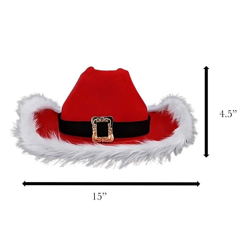 Non Light Up Christmas Cowboy Red Santa Clause Western Holiday Hat All Products Non Light Up Christmas Cowboy Red Santa Clause Western Holiday Hat All Products 5