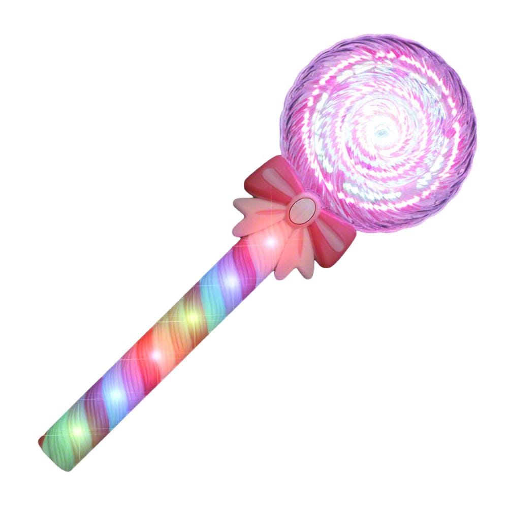 Light Up Spinning Candy Lollipop Swirl Wand All Products 3
