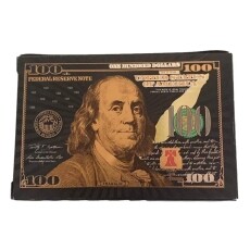 100 Dollar Bill Black Gold Silver 24k Plated Waterproof Poker Playing Cards 24K Gold and Silver Plated Replica Bills 100 Dollar Bill Black Gold Silver 24k Plated Waterproof Poker Playing Cards 24K Gold and Silver Plated Replica Bills 4