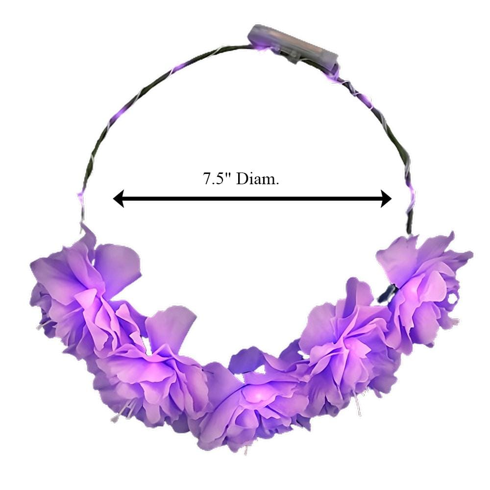 Light Up Perfect Bloom Purple Glowing Fairy Halo Crown All Products Light Up Perfect Bloom Purple Glowing Fairy Halo Crown All Products 7