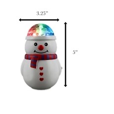 Light Up Christmas Snowman Glowing Prism Projector Home Decoration Centerpiece All Products Light Up Christmas Snowman Glowing Prism Projector Home Decoration Centerpiece All Products 6